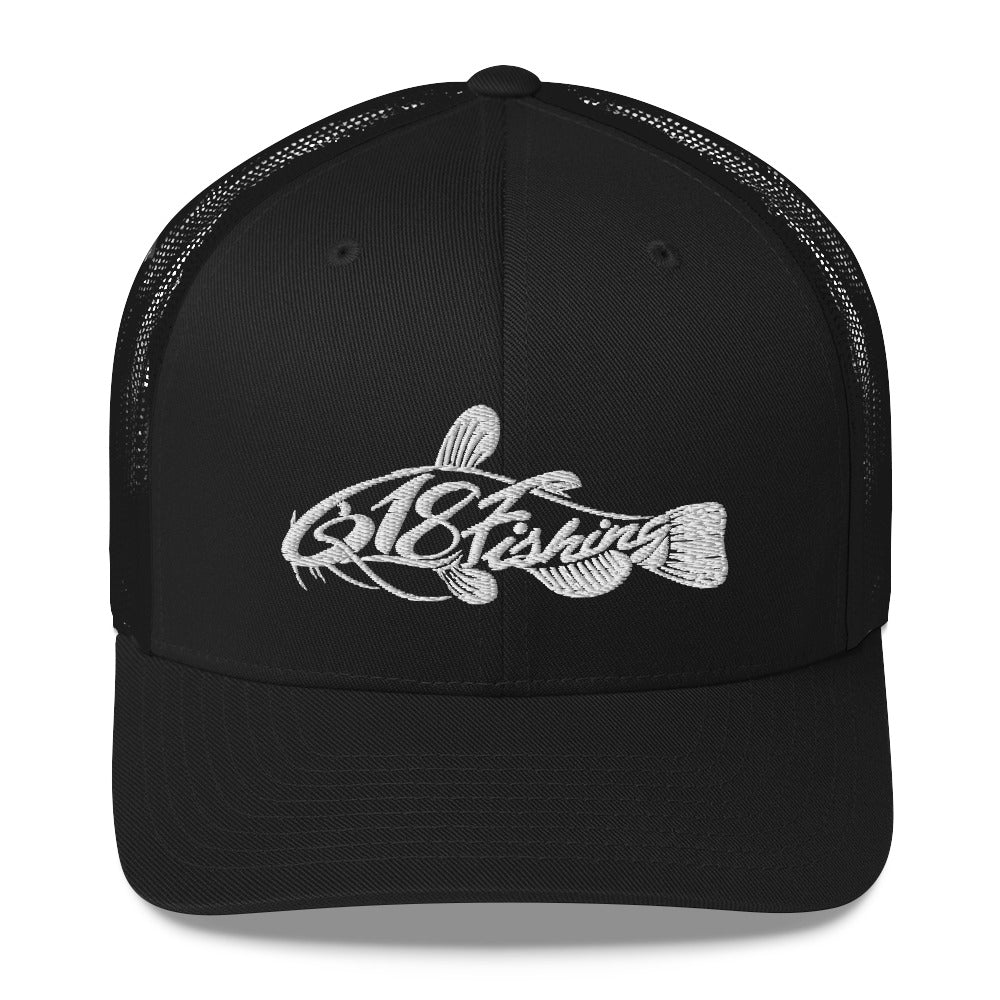 Pennsylvania Fishing Hat – Black / White – Hunting UX